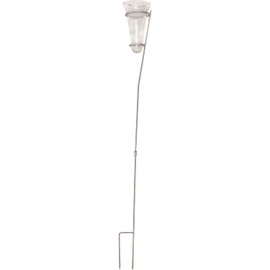 Esschert Design Rain Gauge Glass with Zinc Garden Stake