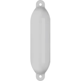 Dan Fender Light Boat Fender - for Small and Medium Boats, Colour: White, Type: 416 L (Diameter 110 mm x 460 mm)