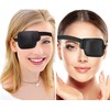 2Pcs 3D Eye Patches for Left and Right Adults Adjustable
