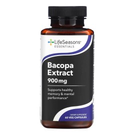 Lifeseasons Extracto De Bacopa 60 Caps Sabor Sin Sabor