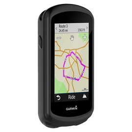 subtel® Schutzhülle kompatibel mit Garmin Edge 1030 / Edge 1030 Plus Silikonhülle - Schutz Tasche Silikon Hülle, Fahrrad Navi Case - GPS Cover Bumper Etui schwarz