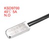 sourcing map KSD9700 Thermostat, 40C Normally Open Temperature Switch Thermal