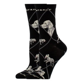 WHD Weimaraner Socks (Black, Medium)