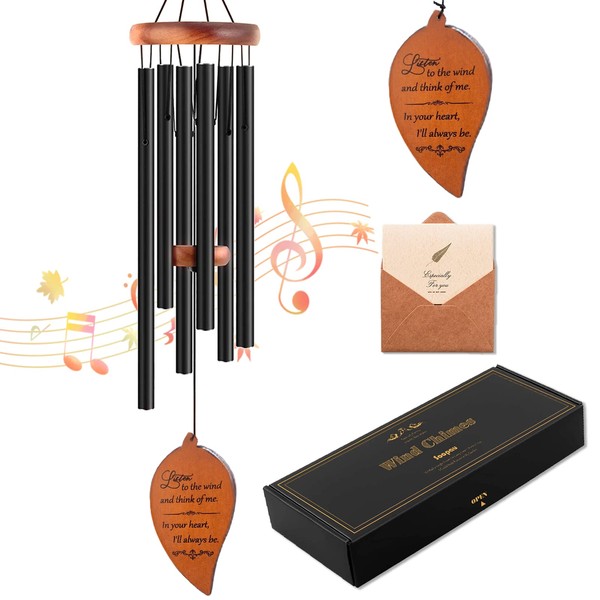 Soopau Soopau Memorial Sympathy Wind Chimes, Sympathy Gift Baskets in