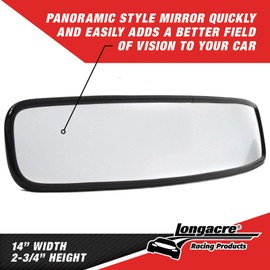 Longacre 52-22535 14 Inch Wide Angle Mirror Kit