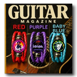 WINGER WHITESNAKE REB BEACH SET 🇺🇸  THREE LEATHER PUNK BRACELETS 🇺🇸