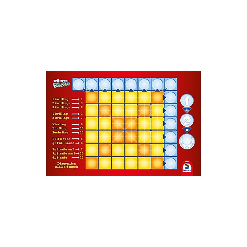 Schmidt Spiele 49283 - Würfel Bingo