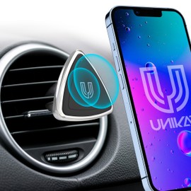 Unikat Handyhalterung Auto Magnet | Optimale Lösung für sichere Fahrten | Magnet Handyhalterung fürs Auto - Handy Magnethalterung Auto für viele Smartphones