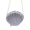 BOLLEY JOSS Glitter Seashell Crossbody Purse Mini Cellphone Shoulder Bag