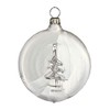 Christmas Tree Bauble "Winter" Taler round 3pieces per Box made