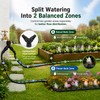 Apgooface 5/16" Drip Irrigation System 100 ft with 20-Pcs 360°