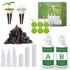 122 Pcs Universal Seed Pod Kit, Square Hydroponic Grow Set