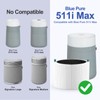2Pack 511i MAX Replacement Filter Compatible BlueaIr 511i Max Air