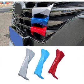 Unbranded For Hyundai Tucson 2021-2024 Car Accessories Front Grill Grille Strip Cover Trim