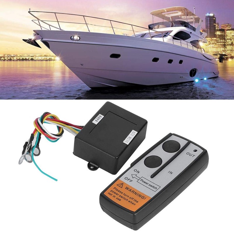 Marine Anchor Remote, Waterproof Windlass Wireless Switch, Professional Boat Sail