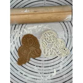 Set of 6 Small Pony Cookie Cutters & Molds Produced by 3D Kitchen Art