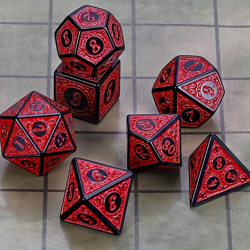 CiaraQ DND Polyhedral Dice Set for Dungeons and Dragons RPG
