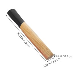 SHINEOFI Replacement Wooden Handle for Single Bit Axe Ergonomic Design for Shock Absorption Durable and Removable Hammer Handle for Masonry and Camping Tasks Head for Enhanced Accuracy