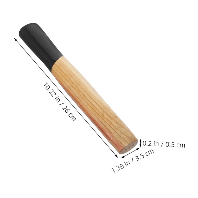 SHINEOFI Replacement Wooden Handle for Single Bit Axe Ergonomic Design