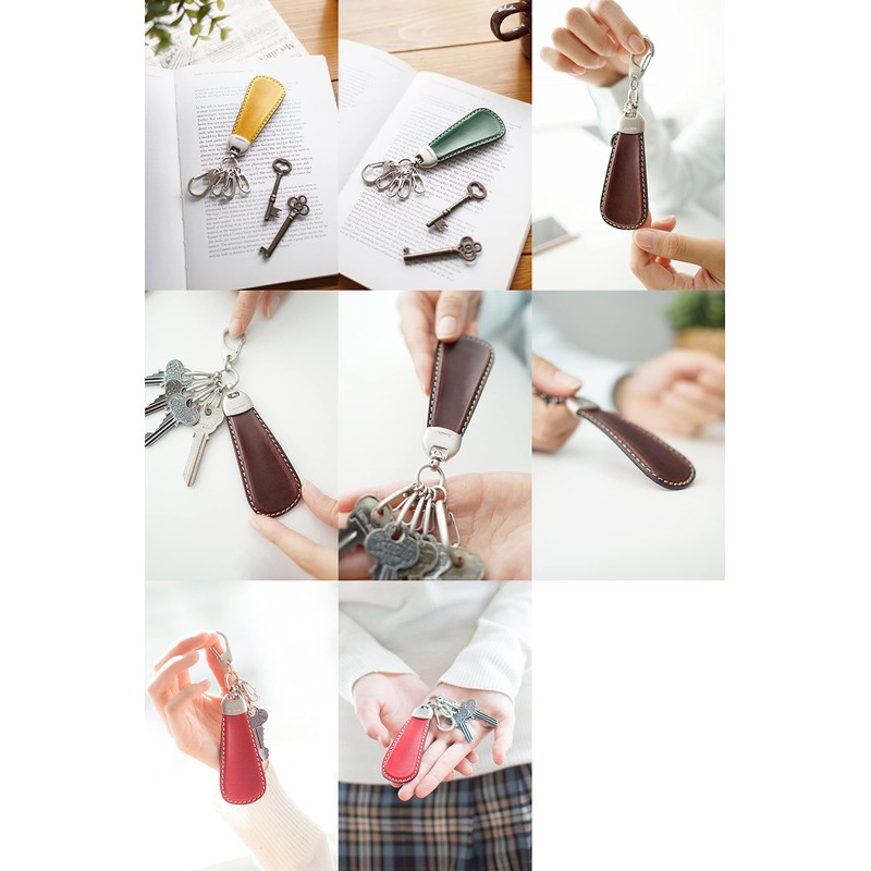 Bodessan BD-VT-SHOE Keychain with Shoehorn, green