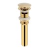 Kitchen Bathroom Basin Sink Solid Brass Pop Up Drain Stopper