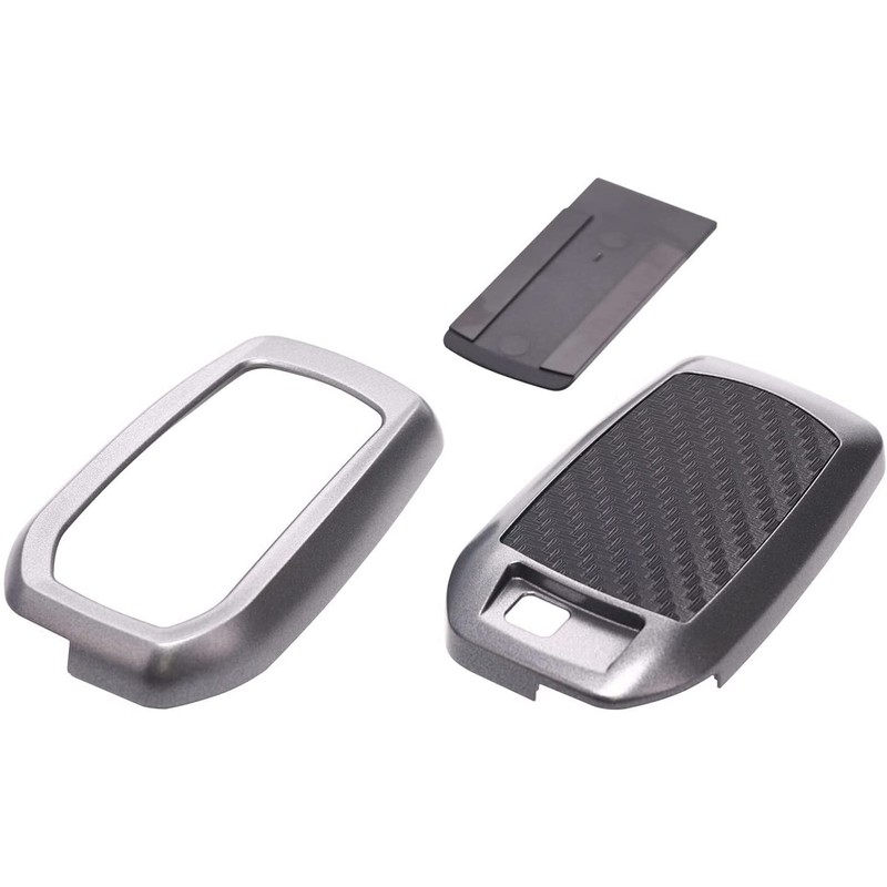 Carmate DZ568 Toyota E Carbon Style Gun Metallic Car Key