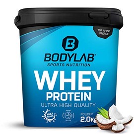 Bodylab24 Whey Protein Pulver, Kokosnuss, 2kg