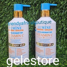 mgc X 1 Lumine Brightening & Exfoliating Vit. C Face & Body Lotion. Blend Complexion