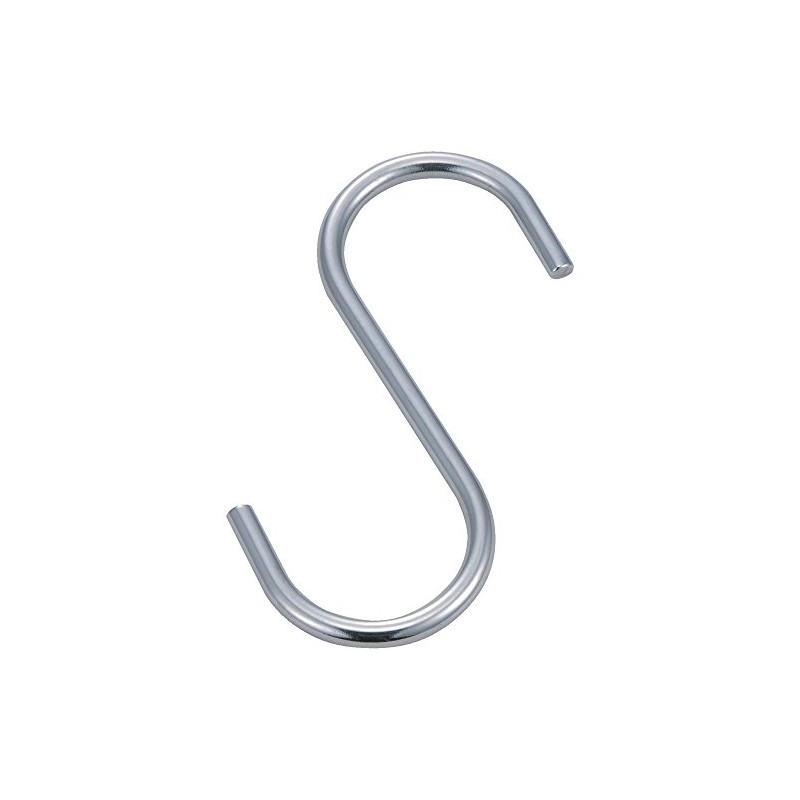 TRUSCO (torasuko) S Hooks Stainless Steel 250 mm, 2 Pieces,