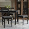 Orweiin Solid Wood Kitchen Chairs, Upholstered Chairs for Dining Room,