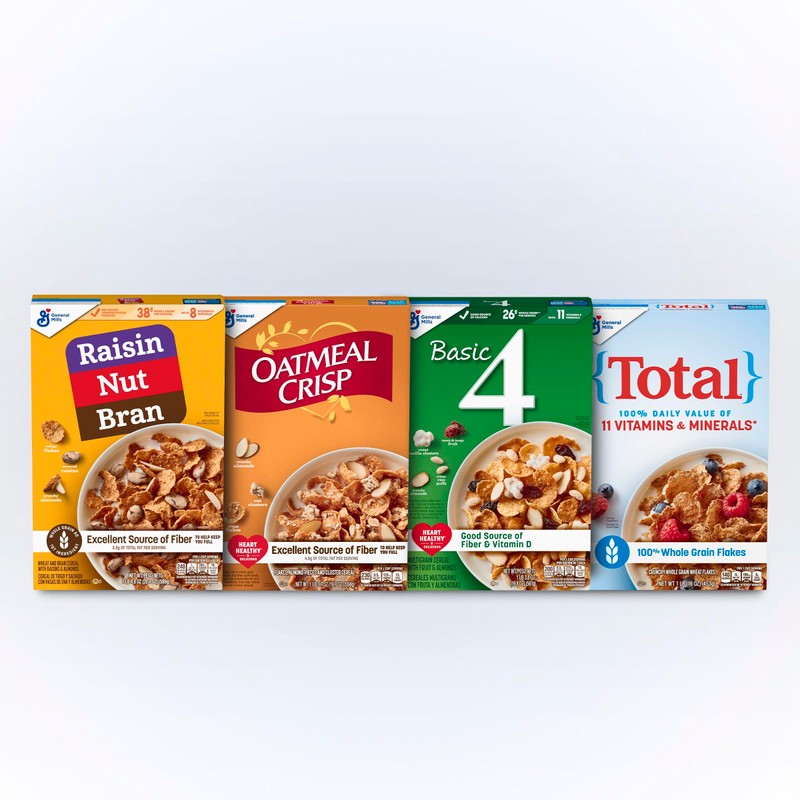 Total Breakfast Cereal, 100% Daily Value of 11 Vitamins &