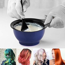 Segbeauty Hair Color Mixing Bowl, Salon Pro DIY Hair Dye Hair Coloring Plastic Bowl for Barbershop Hairdressers, Sturdy Hair Tint Cup for Ombre Hair L