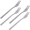 For-Ghetti Forks – 4 Spaghetti Twirling Utensils with Nubs, Stainless