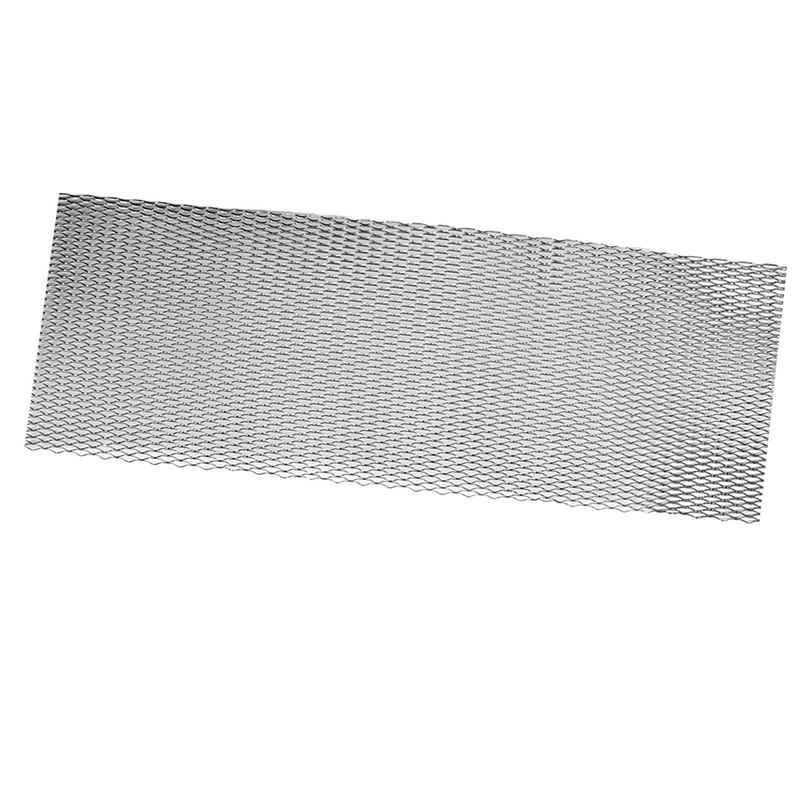 Car Front Center Grid Grille Rhombic Mesh Stable Structure Aluminum