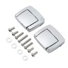 Chrome Tour Trunk Pack Latches For Harley Touring 80-13 Classic