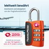 TSA Locks with Opening Alarm Indicator | TSA Suitcase Lock