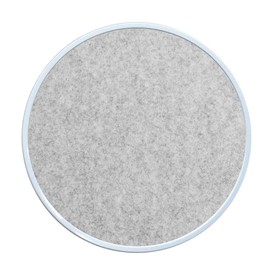Feltd. Eco Felt Pad Suitable for Kartell Componibili Container Bedside Table Round Base (Fog, 40 cm)