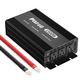 1500 watt Power Inverter 12v to 110v,dc to ac Converter with 3 AC Outlets,12 Volt Power Inversor 1500W Rv/Camping/Home/Emergency Power