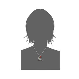 Peruvian Gift Cardinal Pendant for Women 16" - 18" - Cardinal Charm Necklace - Meaningful Good Luck, Properity, Love, Happiness Huayruro Red Seeds - " When Cardinals Appear Your Loved One is Near"