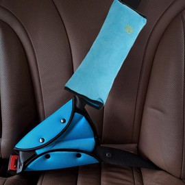 X-BLTU 4PCS Seat Belt Pads,Children/BabyCar Safety Kids Seatbelt Adjuster Cover Strap Mash Shoulder Pad Children Seat Belt Clips,Car Safety Strap Protection for Children Adults Seniors,Seatbelt Clip