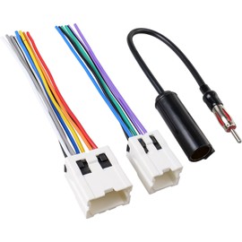 Fiegromech Radio Wiring Harness Kit for Nissan Altima Frontier Pathfinder Maxima Murano Sentra Xterra,Car Stereo Wire Harness Antenna Adapter Connector for Infiniti Q45 QX4 G20 I30