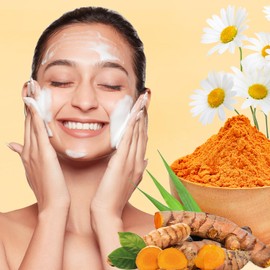 2 PCS Jabón Turmeric Soap, Jabón Ácido Kójico Cúrcuma y Limón, Turmeric kojic acid soap Jabon, Jabón Iluminador Cúrcuma, Iluminador y Hidratante, Adecuado para Manchas Oscuras y Todo Tipo Piel