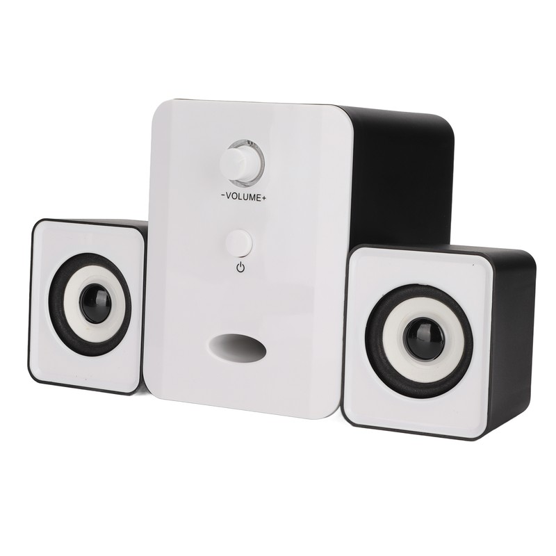 USB Powered Desktop Speakers Computer Speakers with Subwoofer for PC