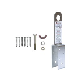 1022 Super Anchor Safety ARS 2 x 4" Fall Arrest Anchor (Single Pack), 14 gallon, Stainless Steel