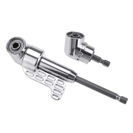 CEFEPH 105 Degree Right Angle Screwdriver 1/4 Inch Hex Screwdriver Holder Drill Angle Driver Drill