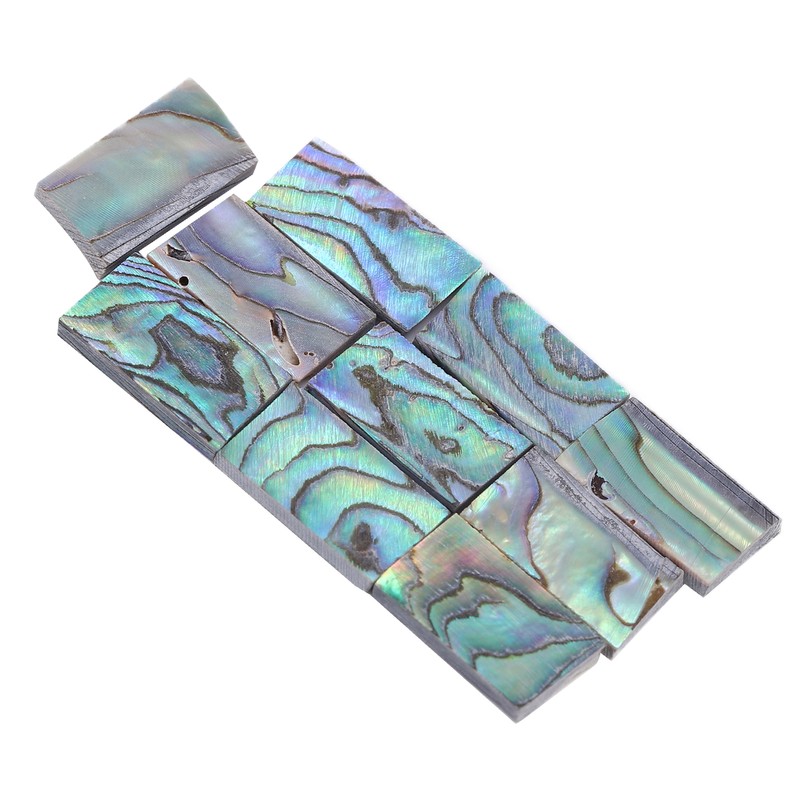 10Pcs Abalone Shell Inlay Natural Guitars Inlay Material Guitar Fretboard