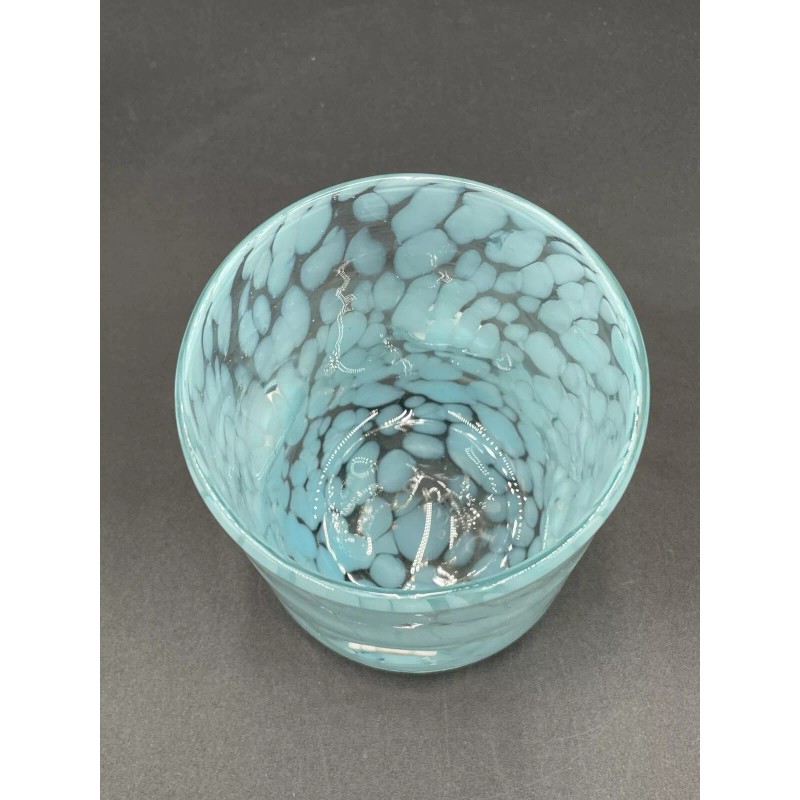Anthropologie Icon Juice Glass Confetti Edition Cloud 17.25 Oz. 4.5”x3.5”