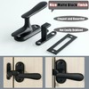 Alise Flip Latch Lock, 360 Degree Swinging Gate Latches Door
