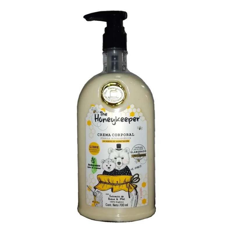 Kit The Honeykeeper Shampoo 3 En 1 Y Crema 700ml