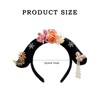 Chinese Style Ancient Traditional Hanfu Headband Chinese Qing Dynasty Royal
